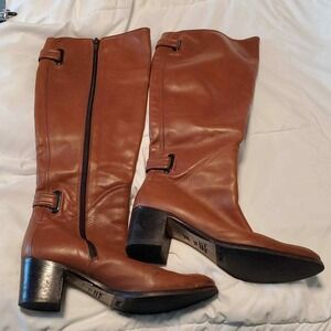 Vero Cuoio Knee High Brown Women's Boots 39 1/2